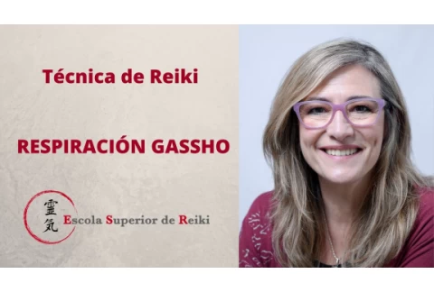 Respiración gassho video técnica de Reiki