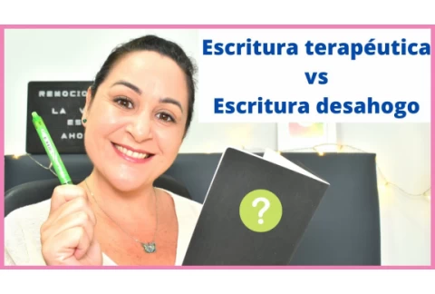 ¿Qué diferencia hay entre la ESCRITURA TERAPÉUTICA▶️ y la de DESAHOGO?🔥