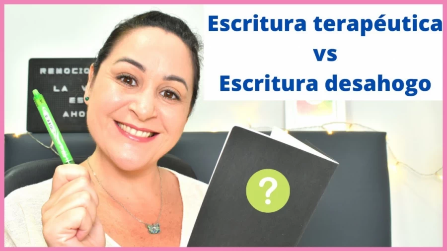 Imagen portada ¿Qué diferencia hay entre la ESCRITURA TERAPÉUTICA▶️ y la de DESAHOGO?🔥