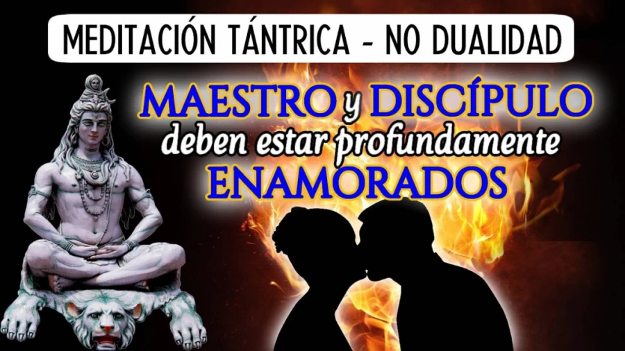 Imagen portada MEDITACIÓN guiada TANTRA 🕉️Así enseña un VERDADERO MAESTRO TÁNTRICO❤️CONECTA con el TUYO No dualidad