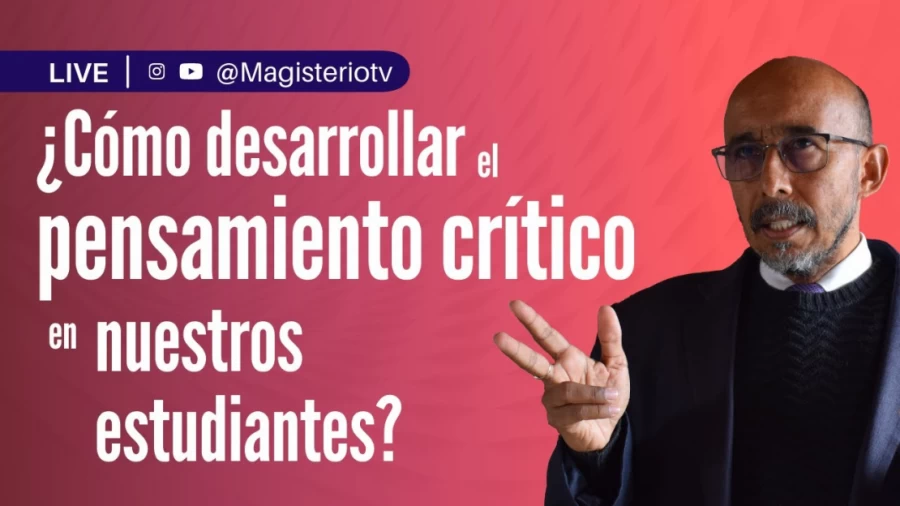 Imagen portada LIVE # 153 I ¿Cómo desarrollar el pensamiento critico en nuestros estudiantes?