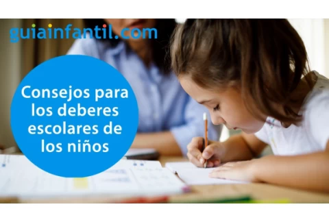 Tips para que los deberes de los niños no sean una pesadilla | Hablamos sobre las tareas escolares