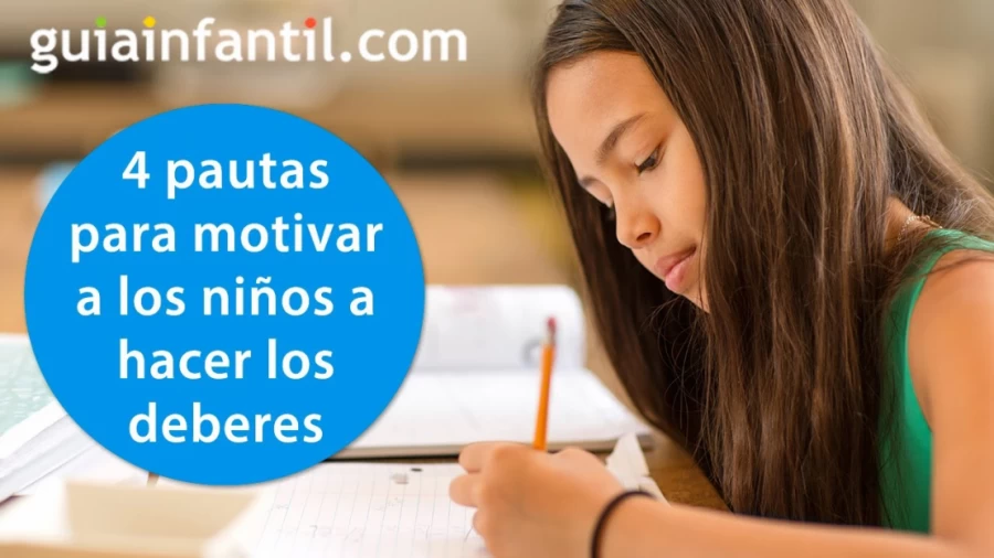 Imagen portada Guía para conseguir que los niños hagan los deberes sin dramas 💪 Motivar a los niños a estudiar