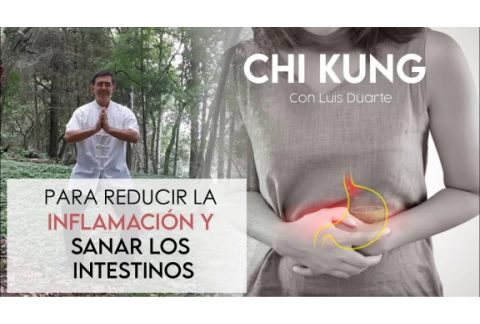 Como reducir la INFLAMACION y sanar tus INTESTINOS con ejercicios de CHI KUNG
