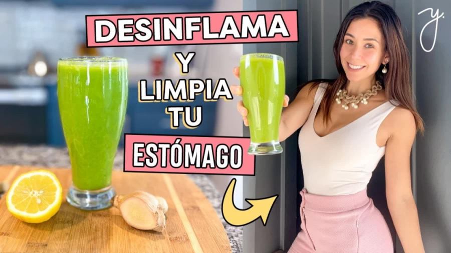Imagen portada JUGO VERDE para DESINFLAMAR el Vientre y LIMPIAR el Estómago I Yovana