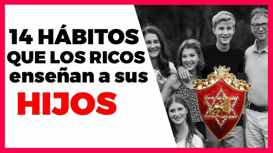 Imagen portada 14 HÁBITOS que los RICOS ENSEÑAN A LOS NIÑOS PARA EL ÉXITO Y LA RIQUEZA FINANCIERA