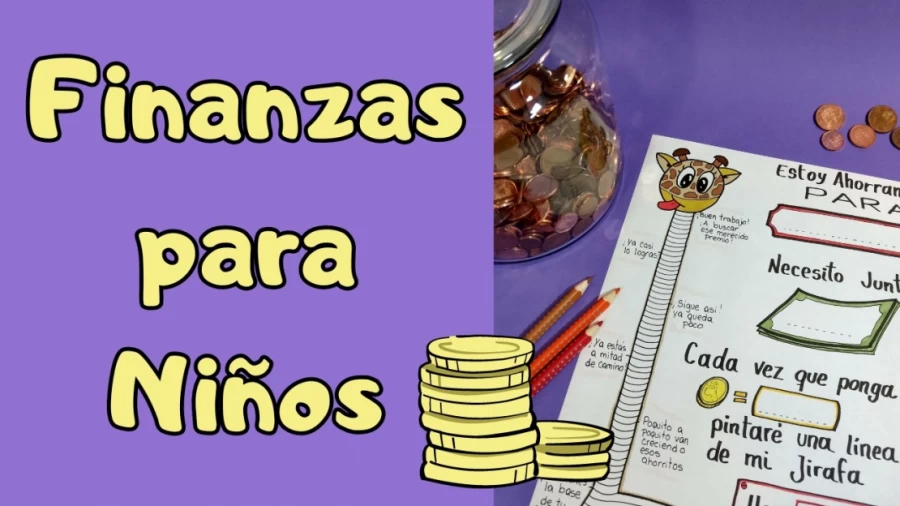 Imagen portada FINANZAS para NIÑOS 🎈 Cómo ENSEÑAR a AHORRAR a los más peques (y no morir en el intento)