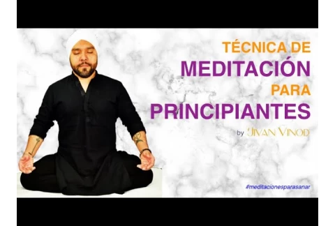 Técnica de meditación para principiantes