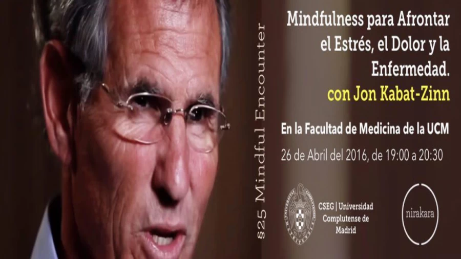Imagen portada Jon Kabat-Zinn, Mindfulness para afrontar el estrés, el dolor y la enfermedad.