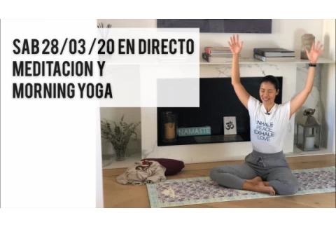 Yoga en casa en directo | Meditación y Pranayama (28/03/20)