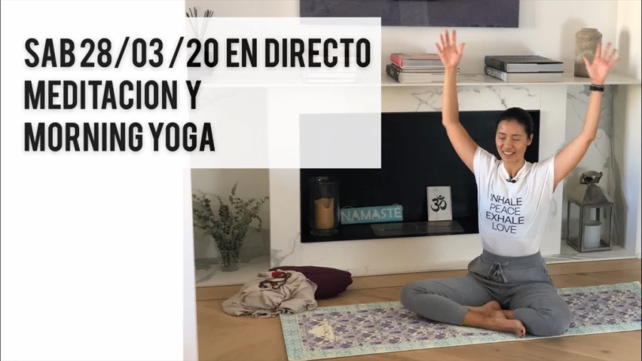 Imagen portada Yoga en casa en directo | Meditación y Pranayama (28/03/20)