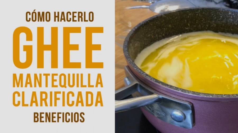 Imagen portada GHEE 🍯[Mantequilla Clarificada] Cómo hacerlo y sus beneficios - Cocina Ayurveda [RECETA AYURVÉDICA]