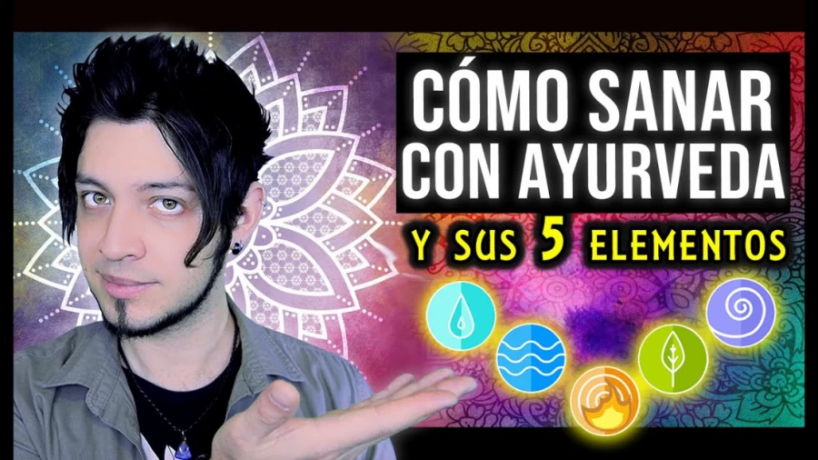 Imagen portada CÓMO SANAR con los 5 Elementos de AYURVEDA
