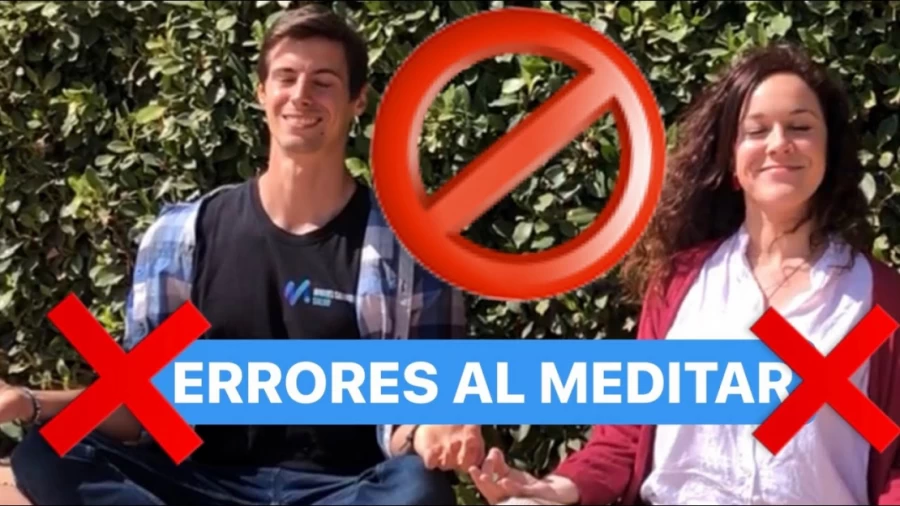 Imagen portada ❌ ERRORES AL MEDITAR ❌ ERRORES COMUNES Y CÓMO MEDITAR BIEN 🧘♀️🧘♂️👍🏽