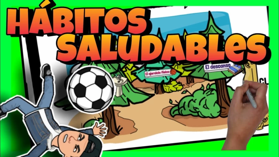 Imagen portada ♥ HÁBITOS SALUDABLES ♥ para NIÑOS de PRIMARIA