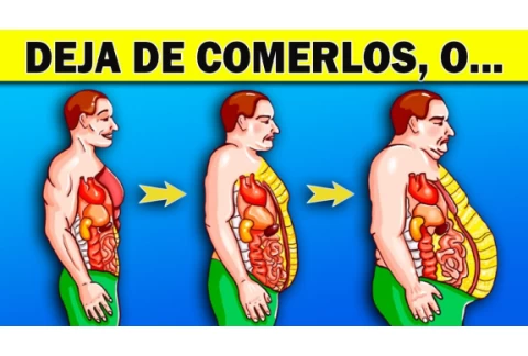😱 10 + 1 alimentos que 𝗗𝗘𝗕𝗘𝗦 𝗗𝗘𝗝𝗔𝗥 𝗗𝗘 𝗖𝗢𝗠𝗘𝗥 para PERDER GRASA ⛔ o NUNCA LO LOGRARÁS ⛔