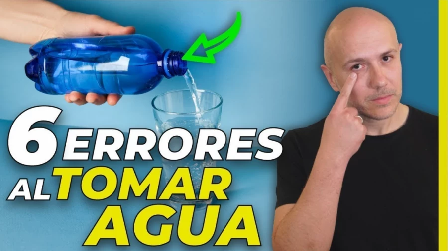 Imagen portada ¡TU SALUD ESTÁ EN RIESGO! ESTAS COMETIENDO 6 ERRORES AL TOMAR AGUA | CÓMO HIDRATARTE CORRECTAMENTE