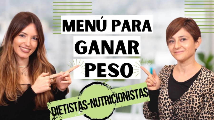 Imagen portada MENÚ PARA SUBIR DE PESO | Dieta semanal saludable para "engordar"