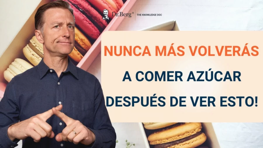 Imagen portada NUNCA más volverás a comer azúcar después de ver esto!- Dr. Eric Berg Español