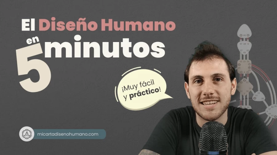 Imagen portada Diseño Humano en 5 minutos, la Carta de Rave - Mi Carta Diseño Humano | Human Design Español