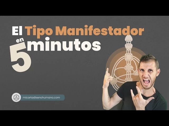 Imagen portada El Tipo Manifestador en 5 minutos, energía y estrategia - Mi Carta Diseño Humano | Human Design