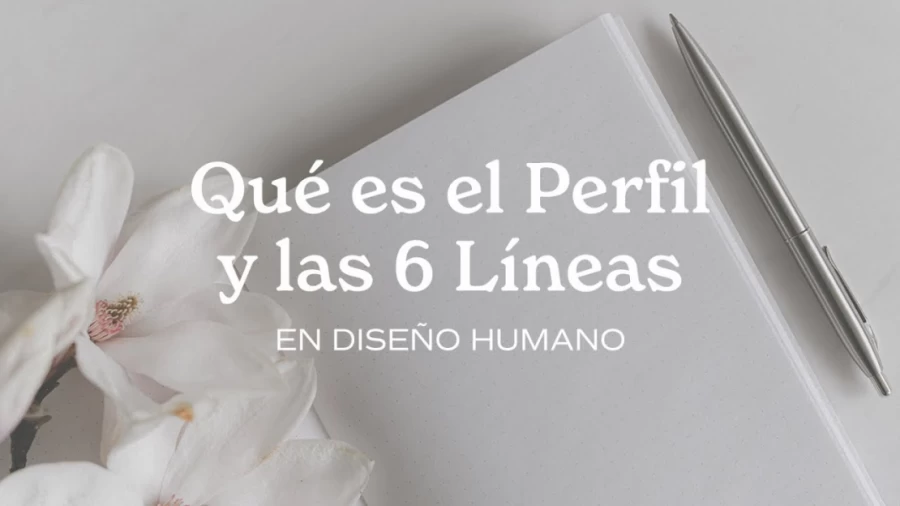 Imagen portada ¿Qué es el Perfil y las 6 Líneas en Diseño Humano?